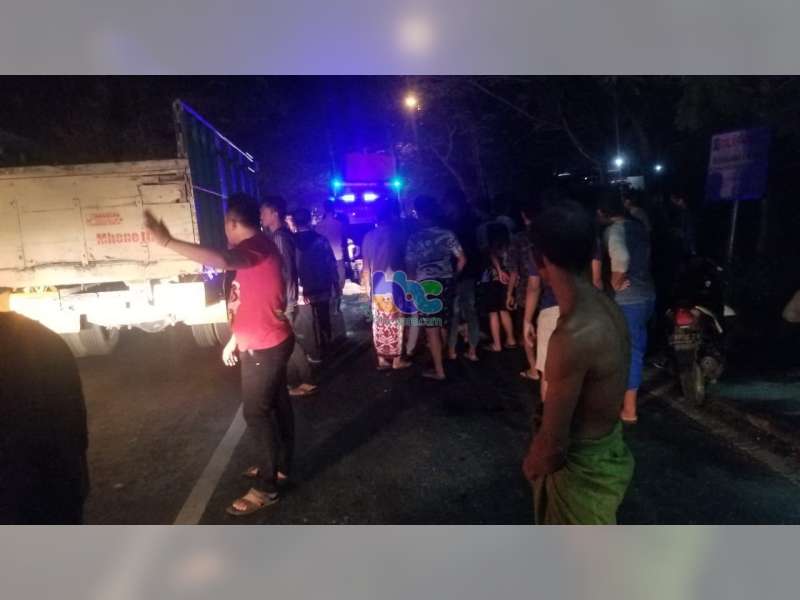 Terjatuh Sendiri, Pemotor Asal Babat Lamongan, Meninggal Dunia di Baureno Bojonegoro