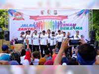 Forpimda Bersama Ribuan Masyarakat Bojonegoro Deklarasi Tolak Aksi Kerusuhan