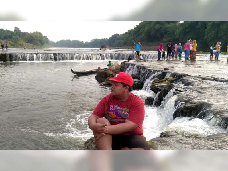 Air Terjun 'Niagara Mini' Kracakaan di Ngloram Blora, Mulai Ramai Didatangi Pengunjung