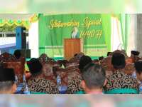 Hadiri Halal Bihalal, Bupati Bojonegoro Ajak Warga Jaga Silaturahmi dan Kedamaian