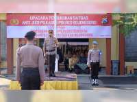 Antisipasi Perjudian dalam Pilkades, Polres Bojonegoro Kukuhkan Satgas Anti Judi