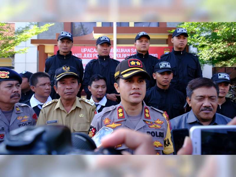 Polres Bojonegoro Akan Tindak Para Pelaku Perjudian dalam Pilkades Serentak