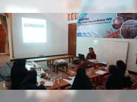 Nanang Fahrudin Berbagi Ilmu Teknik Menulis dengan Guru di Kampung Ilmu