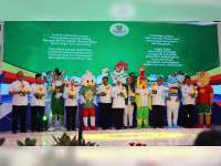 Bupati Bojonegoro Hadiri Launching Logo dan Maskot Porprov Jatim 2019