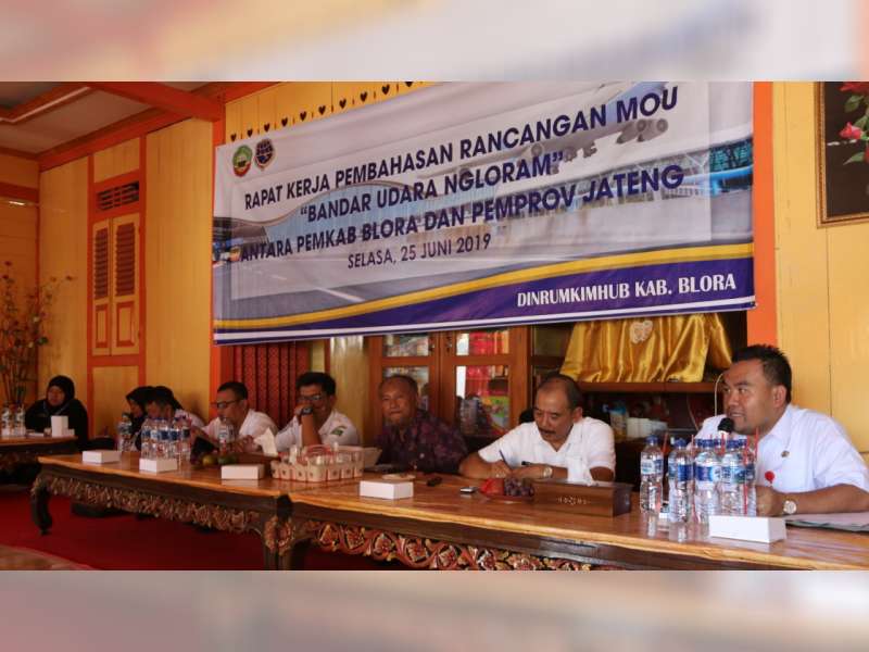 Pemkab Blora dan Pemprov Jateng Dukung Kelanjutan Pembangunan Bandara Ngloram