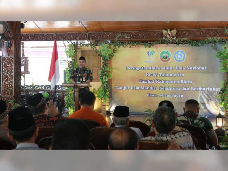 Pemkab Blora Gelar Resepsi Peringatan Hari Lanjut Usia Nasional