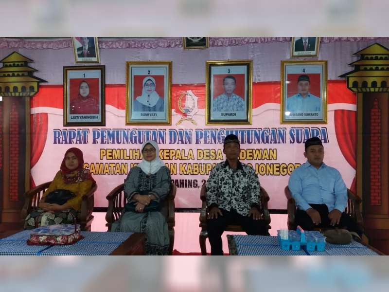 Inilah Hasil Pilkades Serentak 2019 di Kecamatan Purwosari dan Kedewan Bojonegoro