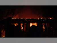 Diduga Akibat Korsleting Listrik, 2 Unit Rumah Warga Gayam Bojonegoro Ludes Terbakar