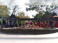 Prosesi Pengambilan Api Porprov Jatim 2019 Digelar di Khayangan Api&nbsp; Bojonegoro