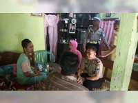Bhakti Bhayangkara, Kapolsek Kalitidu Bojonegoro Kunjungi Korban Laka Lantas