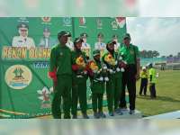 Bojonegoro Raih Emas Pertama Porprov dari Cabor Atletik Nomor Lari 5 Ribu Meter Putri