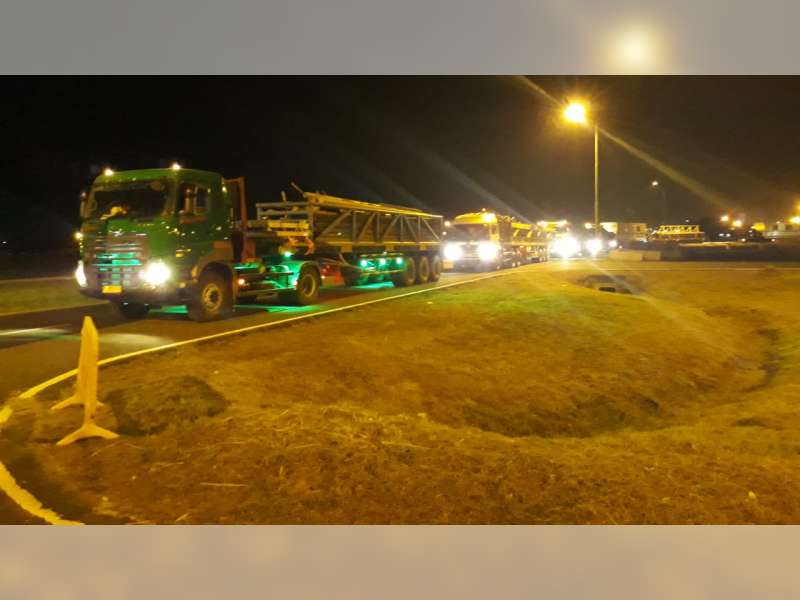 Sinergi PEPC dan Polisi di Bojonegoro Kawal Pengangkutan Peralatan Proyek JTB