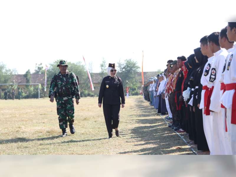 Bupati Bojonegoro Hadiri dan Buka TMMD di Kecamatan Kedungadem