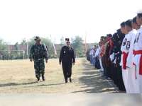 Bupati Bojonegoro Hadiri dan Buka TMMD di Kecamatan Kedungadem