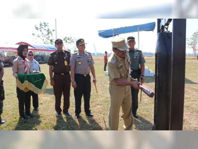 Bupati Blora Buka TMMD Sengkuyung Tahap II di Kecamatan Kunduran