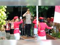 Kapolres Bojonegoro: Hindari Hal-Hal Yang Dapat Merugikan Siswa dan Sekolah Dalam MPLS