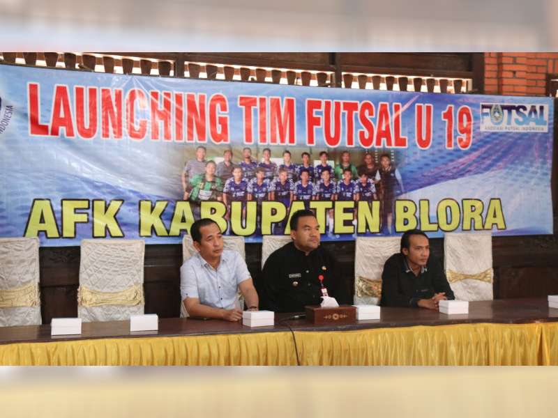Wakil Bupati Blora Hadiri Launching Tim Futsal U-19 AFK Blora