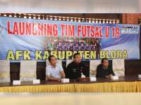 Wakil Bupati Blora Hadiri Launching Tim Futsal U-19 AFK Blora