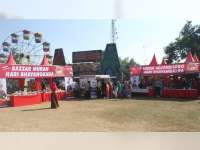 Polres Bojonegoro Bekerjasama Dengan UMKM dan Bulog, Gelar Bazar Murah