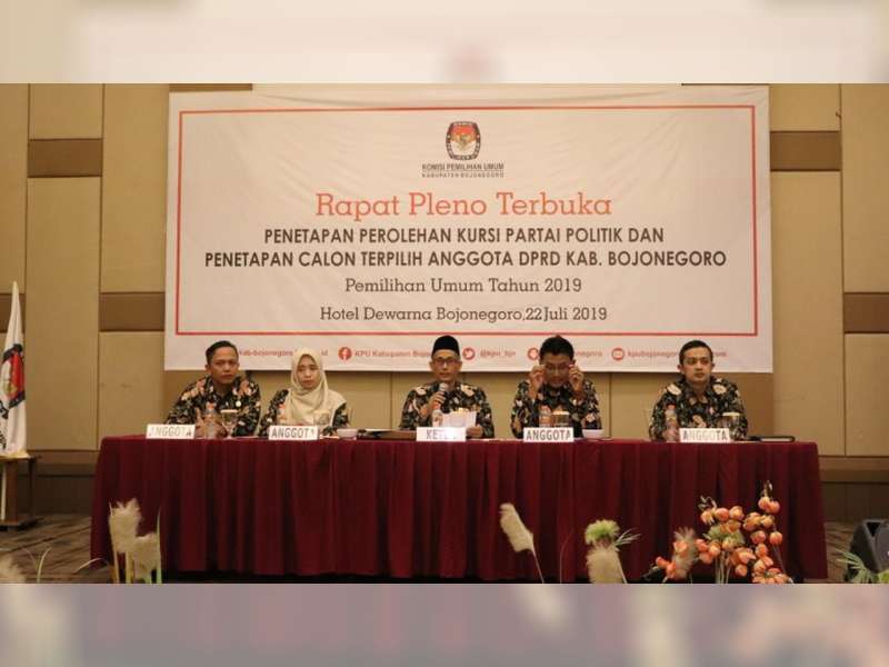Berikut Ini Anggota DPRD Kabupaten Bojonegoro Terpilih dalam Pemilu 2019