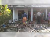 Rumah Warga Baureno Bojonegoro Nyaris Terbakar, Diduga Akibat Korsleting Listrik