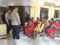 Lagi, Polres Bojonegoro Jaring 20 Siswa Yang Kedapatan Bolos dan 14 Gepeng