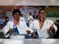Dua Atlet Bojonegoro Sukses Raih Medali di Kejurnas Judo Kartika Cup XII di Yogyakarta