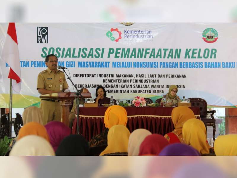 Kementerian Perindustrian RI dan Pemkab Blora Sosialisasikan Manfaat Kelor