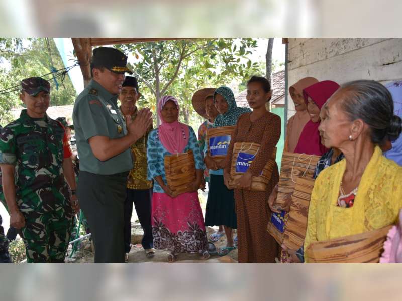 Waaster KSAD Tinjau Lokasi TMMD di Kedungadem Bojonegoro