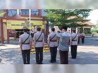Kapolres Bojonegoro Pimpin Serah Terima Jabatan Sejumlah Perwira