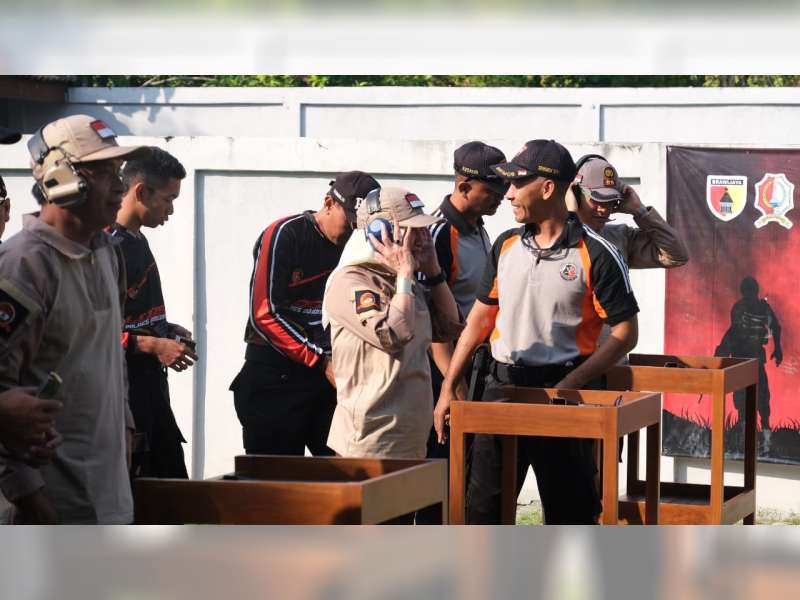 Jaga Sinergitas, Polres Bojonegoro Gelar Lomba Menembak Bersama Forkopimda