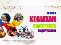 Rencana Kegiatan Masyarakat Bojonegoro, 03 Agustus 2019