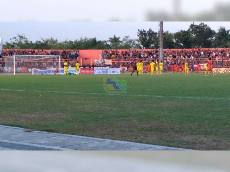 Persibo Raih Poin Penuh Saat Jamu PSG Gresik di Stadion Soedirman Bojonegoro