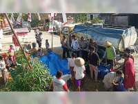 Gilrian Polsek Sumberrejo Bojonegoro, Salurkan Bantuan Air Bersih