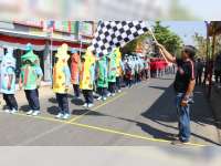 Diikuti Ratusan Regu, Lomba Gerak Jalan Tingkat Kabupaten Blora Berjalan Meriah