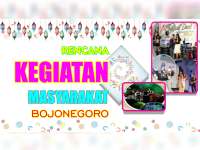 Rencana Kegiatan Masyarakat Bojonegoro 10 Agustus 2019