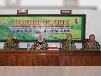 Tingkatkan Perekonomian Anggota, GOW Bojonegoro Gelar Pelatihan Teknik Ecoprint