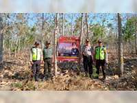 Kapolsek Purwosari Bojonegoro Ajak Masyarakat Cegah Kebakaran Hutan dan Lahan