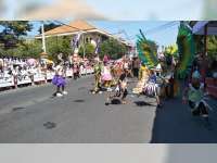 Pawai Budaya Tingkat Pelajar TK, SD dan SMP di Blora Berjalan Meriah