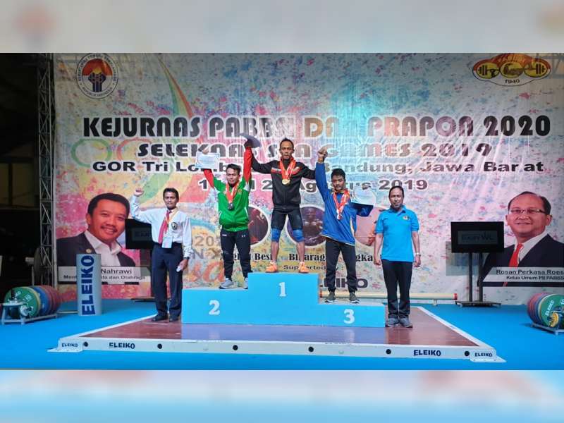 Lifter Bojonegoro M Fauzan, Raih Medali Perak pada Kejurnas dan Pra-PON di Bandung