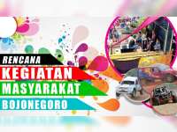 Rencana Kegiatan Masyarakat Bojonegoro 26 Agustus 2019