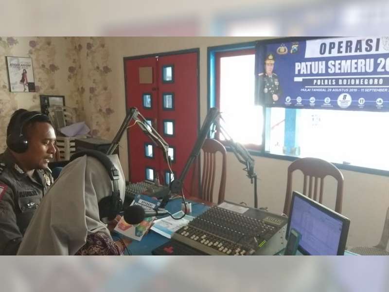 Polres Bojonegoro Sosialisasikan Pelanggaran Proritas Ops Patuh Semeru 2019