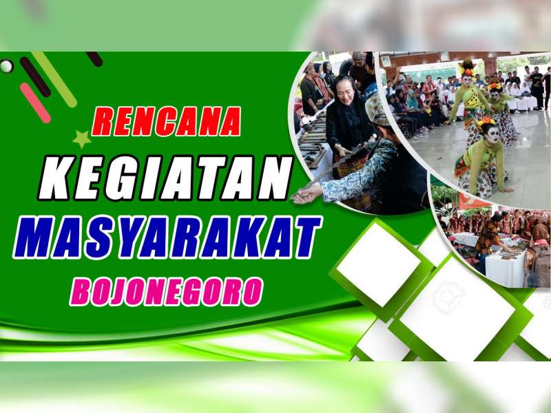 Rencana Kegiatan Masyarakat Bojonegoro 29 Agustus 2019
