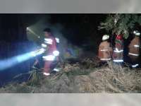 Akibat Bakar Sampah, Tumpukan Jerami Pakan Ternak Milik Warga Gayam Bojonegoro Terbakar