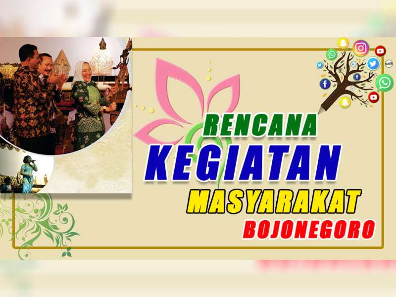 Rencana Kegiatan Masyarakat Bojonegoro 30 Agustus 2019