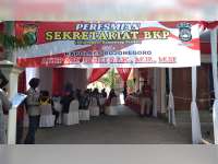 Kapolres Bojonegoro Resmikan Sekretariat Bojonegoro Kampoeng Pesilat