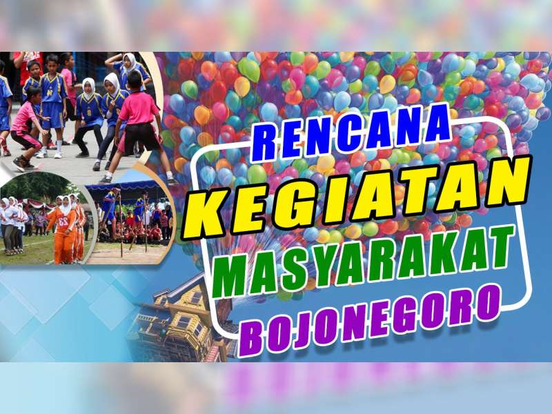Rencana Kegiatan Masyarakat Bojonegoro 1 September 2019