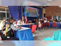 Kapolres Bojonegoro, Pantau Pelaksanaan Sidang di Tempat Operasi Patuh 2019