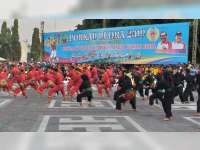 Pembukaan Pekan Olahraga Kabupaten Blora Berlangsung Meriah