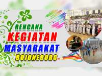 Rencana Kegiatan Masyarakat Bojonegoro 6 September 2019